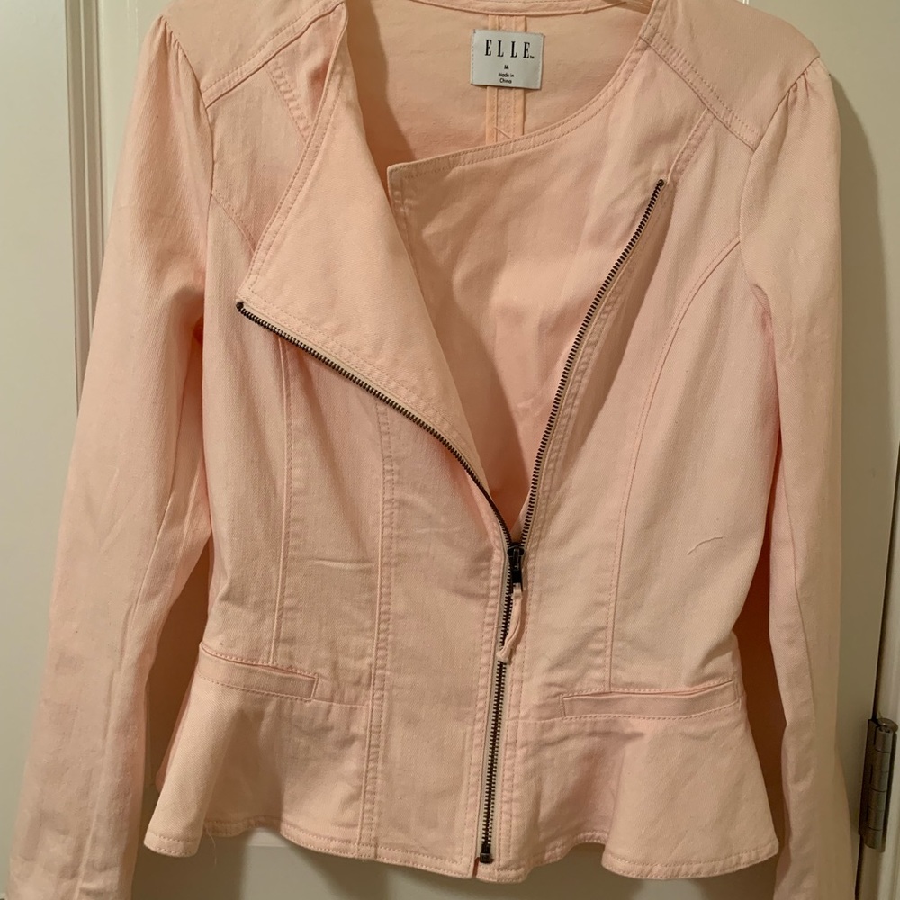 Elle Jacket.  Color Coral